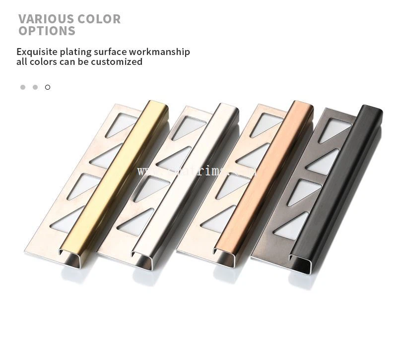 6. wall profile ceramic tile edge trim