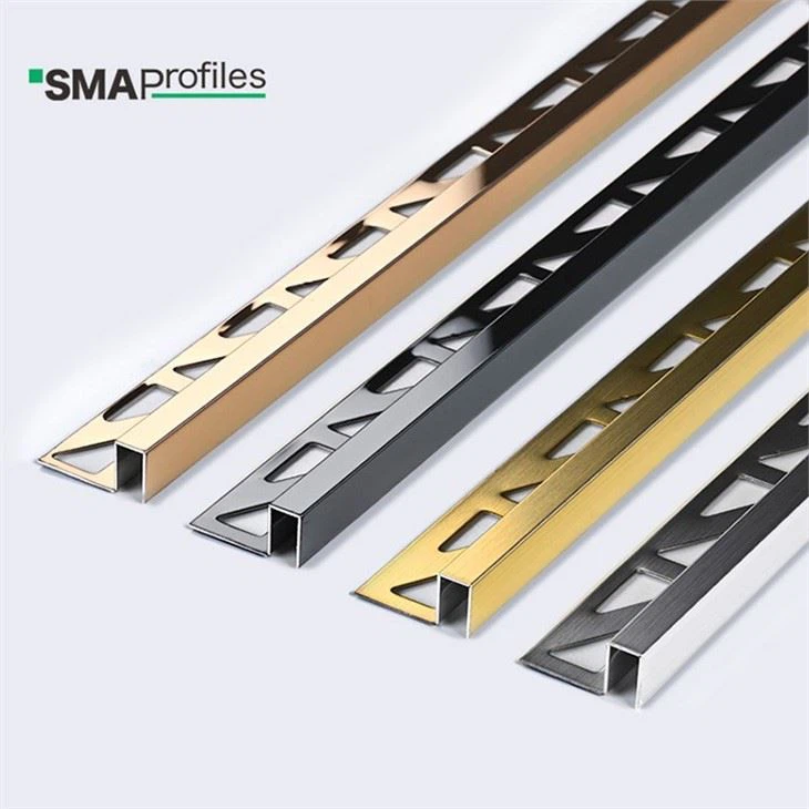 Stainless Steel Tile Trim 8mm