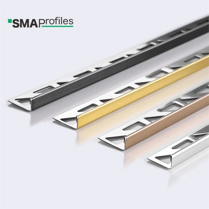 L Shaped logam trim
