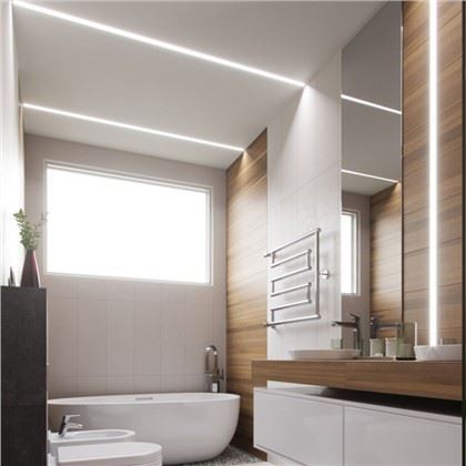Profil Aluminium Lampu Jalur Led