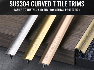 New Product Launch- Curved T Tile Trim